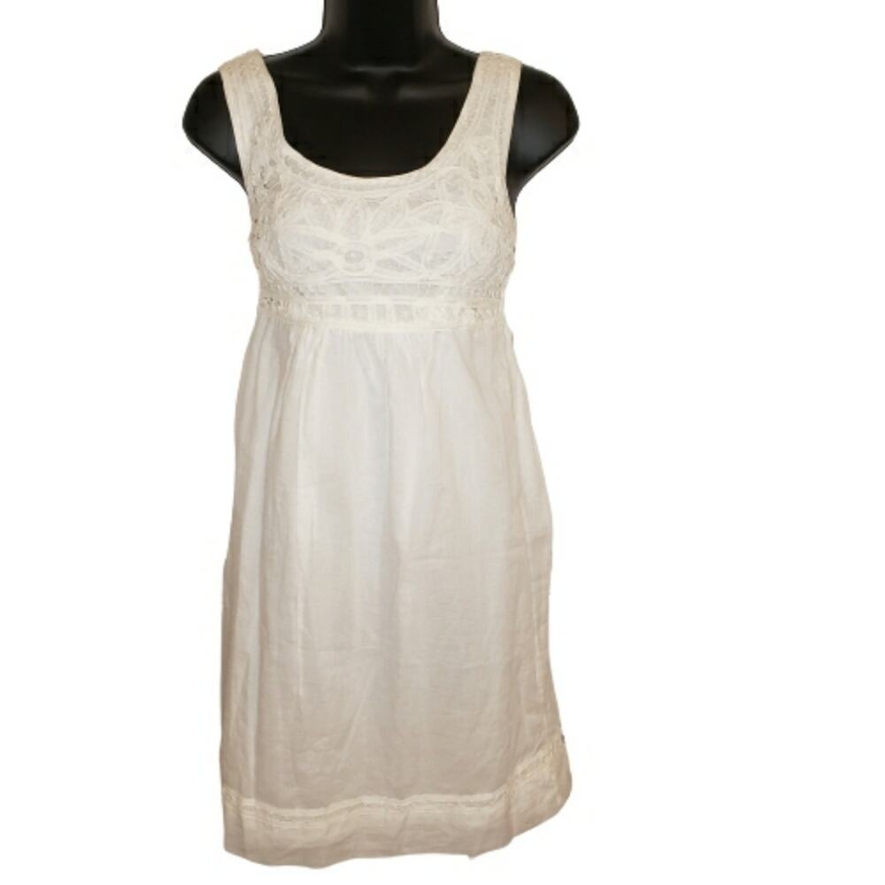 Studio M Sleeveless Empire Waist Lace Dress NWT